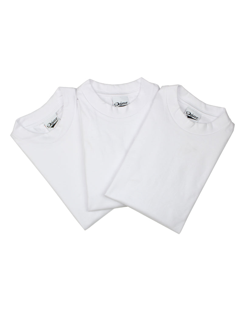 3 Pack) White 10 oz. Heavyweight Tees – DFYNT